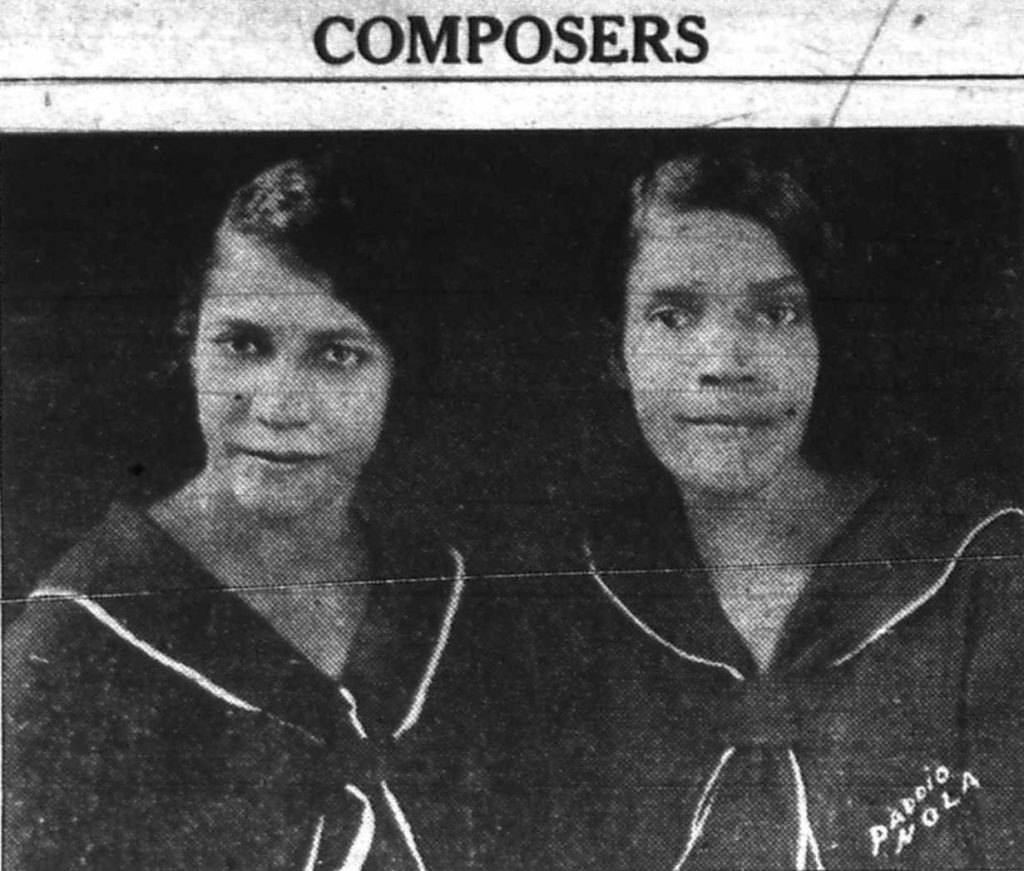 Theresa Charles Wiltz And E M Charles Composers 25 October 1930 Copy